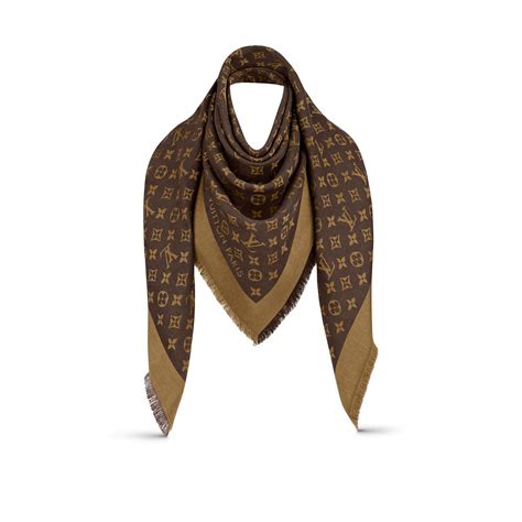 louis vuitton t-shirting monogram shawl|Louis Vuitton pashmina scarf.